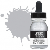 Liquitex Acrylic Ink 30ml Iridescent Bright Silver