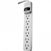 Woods® 6-Outlet Power Strip