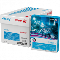 Xerox® Vitality® Multipurpose Printer Paper 92B 20lb Letter 8-1/2" x 11" 500/pkg