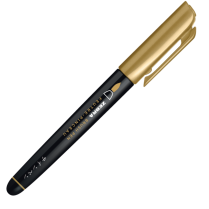 Zebra Zensations Metallic Brush Pen Gold