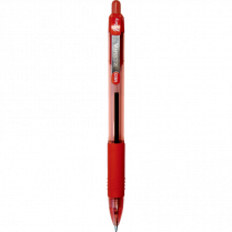 Zebra Z-Grip™ Retractable Ball Point Pen Medium Point Red 12/box