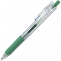 Zebra Sarasa™ Clip Eco Retractable Gel Pen Green
