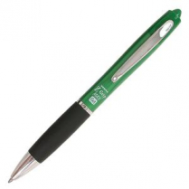Zebra Z-Grip Max Gel Retractable Pen Green