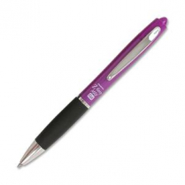 Zebra Z-Grip Max Gel Retractable Pen Violet