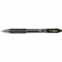 Zebra Sarasa™ Retractable Gel Pens 1.0 mm Black 12/box