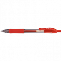 Zebra Sarasa™ Retractable Gel Pens 0.7 mm Red 12/box