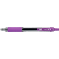 Zebra Sarasa&trade; dry X20 Retractable Gel Pen 0.7mm Violet