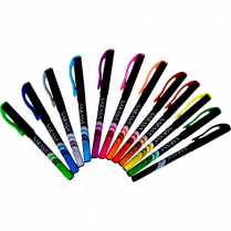 Zebra Sarasa™ Porous Retractable Gel Pens Assorted Colours 12/pkg