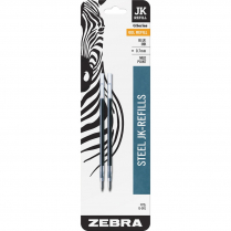 Zebra JK Gel Refill Medium Blue 2/pkg