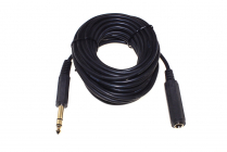 CABLE 1/4 "STEREO MALE-FEMELE 20'