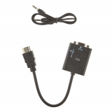 ADAPTATEUR HDMI à VGA + AUDIO