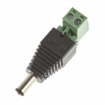 ADAPTATEUR DC MALE A 2VIS