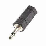 ADAPTATEUR STEREO 1/8" FEMELLE,1/8" MALE