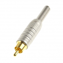 RCA MALE OR DELUXE MAX. CABLE 6MM