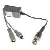 nla BNC A CAT5 BALUN AVEC AUDIO ET POWER