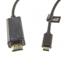 Câble USB-C vers HDMI de 5 pieds, noir
