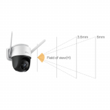 CAMERA EXT PTZ IMOU WIFI HD 4MP IR MOTION