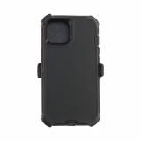 Etui Rigide avec Clip Pivotante iPhone 13 Mini Noir