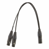 DIGIFLEX   XLR/M A 2 X XLR/F - 1 PIED Y