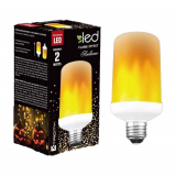 DEL EFFET DE FLAMME 2W / 120V / 1800K BLANC DOUX