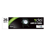 scs LAMPE DE TRAVAIL DEL 26W 120V 4000K