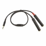 disc Cable 1 pied - fiche 1/8 Stereo a femelle 1/4 G.D.