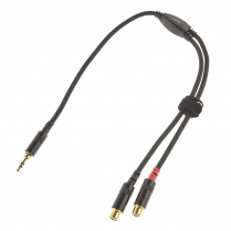npc Cable 1 pied - fiche 1/8 Stereo a femelle RCA G.D.