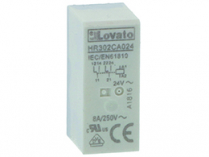 Relay LOVATO 24VAC 8A 2 Contacts