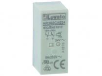 Relay LOVATO 24VDC 8A 2 Contacts