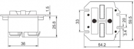 INTERRUPTEUR DE WINCH 200A DPDT