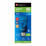 COMPACT LIGHT BLUD FLUORESCENT SPIRAL BLUE COLOR 13W