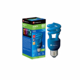 COMPACT LIGHT BLUD FLUORESCENT SPIRAL BLUE COLOR 13W