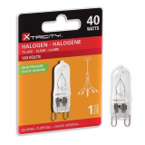 HALOGEN 40W T4 G9 CLAIR BI-PIN 120V