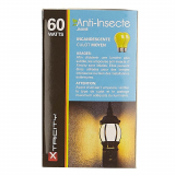 AMPOULE JAUNE ANTI-INSECTE 60W