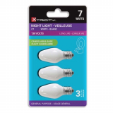 disc AMPOULE VEILLEUSE 7W C7 BLANC