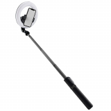 LED Ring Light Kit With Selfie Stick Mackie mRING-6 6"