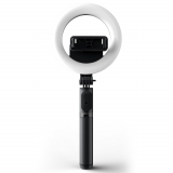 LED Ring Light Kit With Selfie Stick Mackie mRING-6 6"