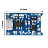 MODULE CHARGEUR BATTERIE 18650 1A