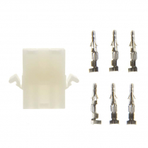 KIT MOLEX MALE 6 CONTACTS 14-20AWG