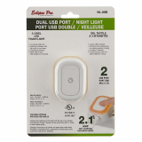 VEILLEUSE DEL TACTILE + USB 2.1A