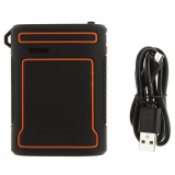 Chargeur portable EcoSurvivor, batterie de 9000 mAh avec 1 port USB et lampe de poche DEL.