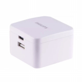 CHARGEUR MURAL USB-C 3A USB-A 1.5A