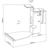 Speaker stand for Sonos Play5