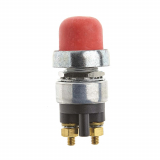 INTER. POUSSOIR N/O 12V 60A ROUGE IP40