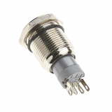 INT. MAINTENU ILLUMINE 12V IP67 ROUGE SPDT