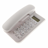 disc TELEPHONE AVEC AFFICHEUR BLANC