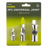 ENS. 3 MCX JOINT UNIVERSEL 1/4"