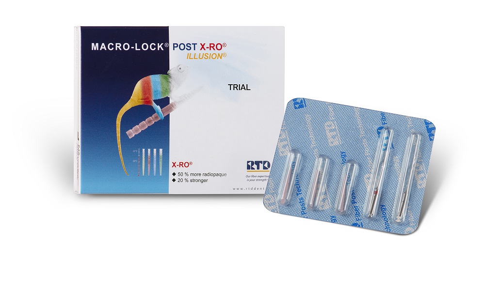 RTD MACRO-LOCK ILLUSION X-RO POST TRIAL KIT IVODENT AFRICA