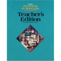 Patterns in Spelling Teacher's Edition 1  (101)