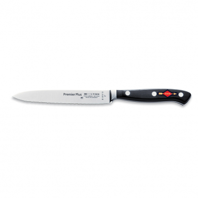 F.Dick Premier Plus Series 5" Utility Knife, Serrated Blade